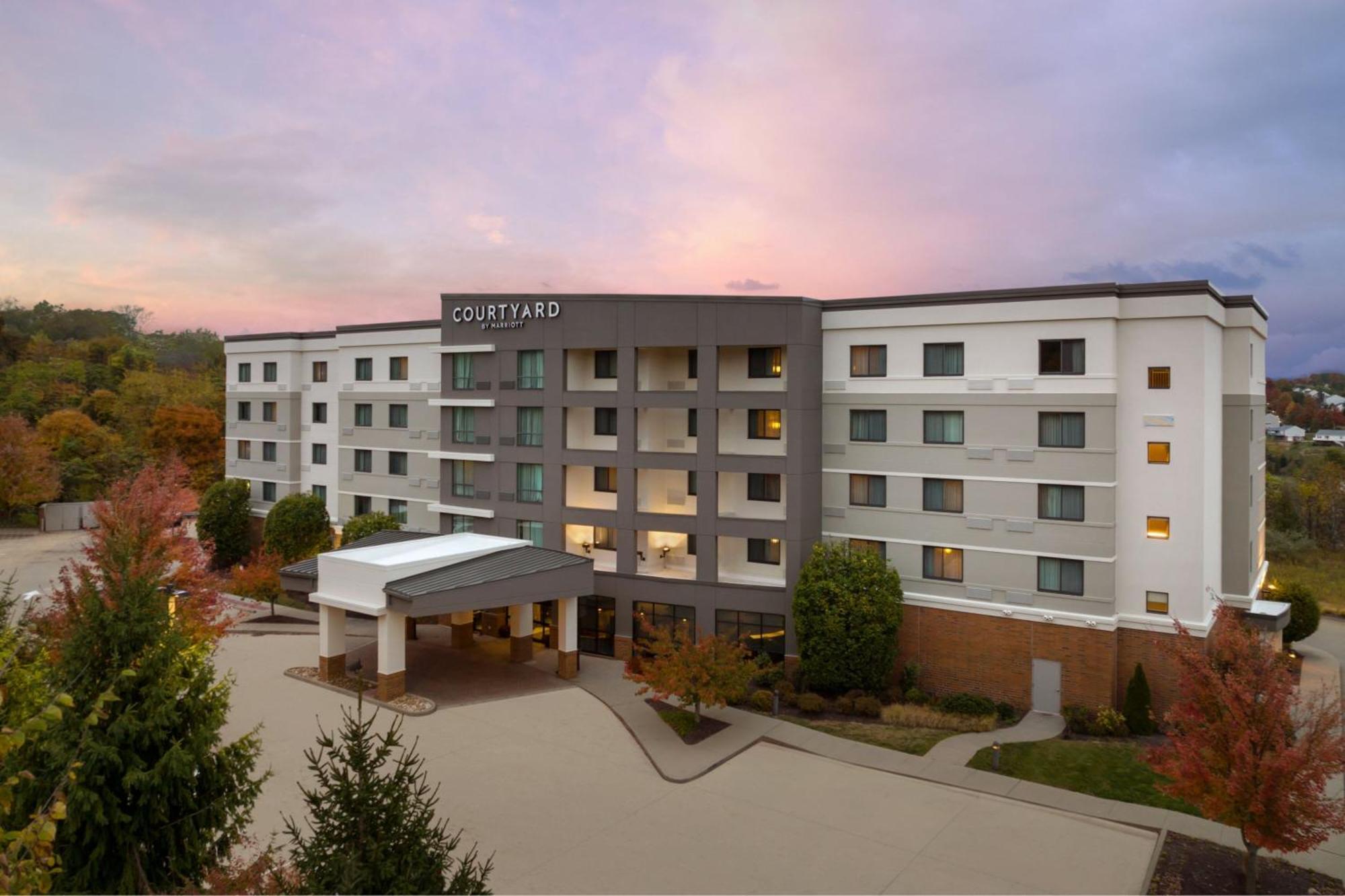 Отель Courtyard By Marriott Pittsburgh Washington Meadow Lands Экстерьер фото